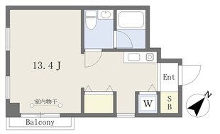 ビエンベニドミカサオカモトの物件間取画像